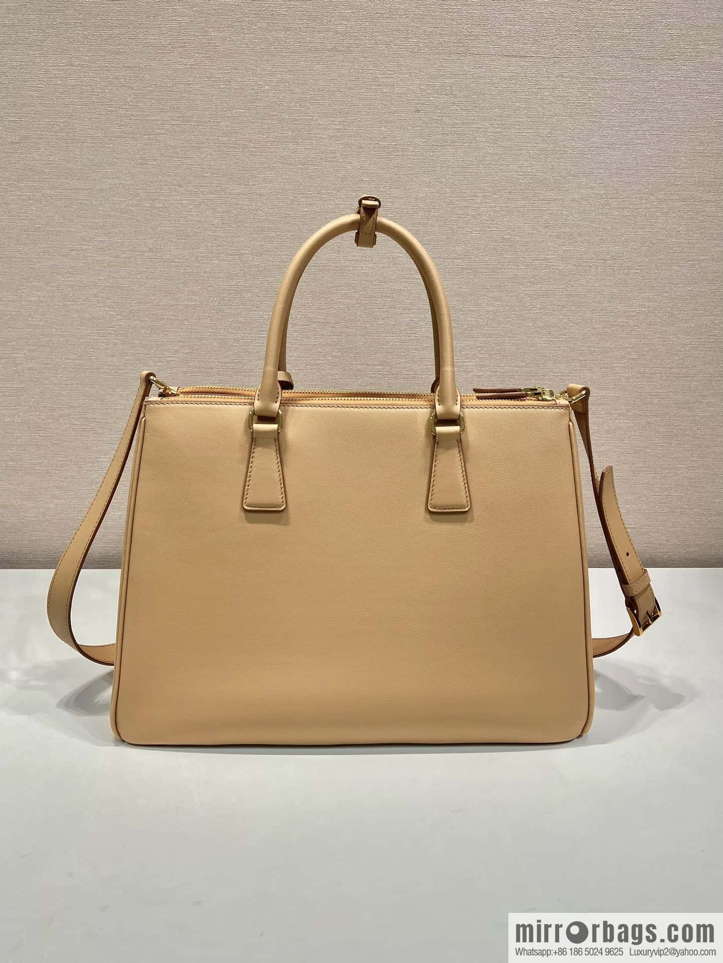 🎉New killer bag 🎉 1BA446 plus size plain weave 🎉 apricot