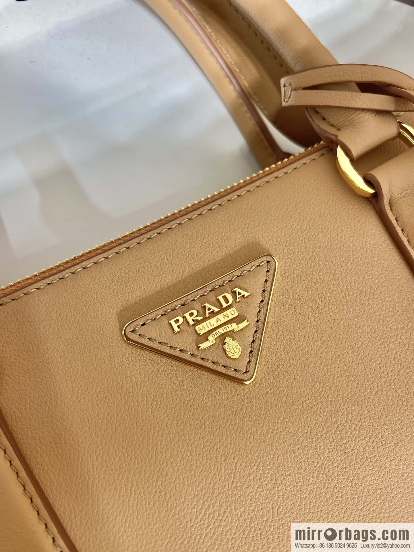 🎉New killer bag 🎉 1BA446 plus size plain weave 🎉 apricot