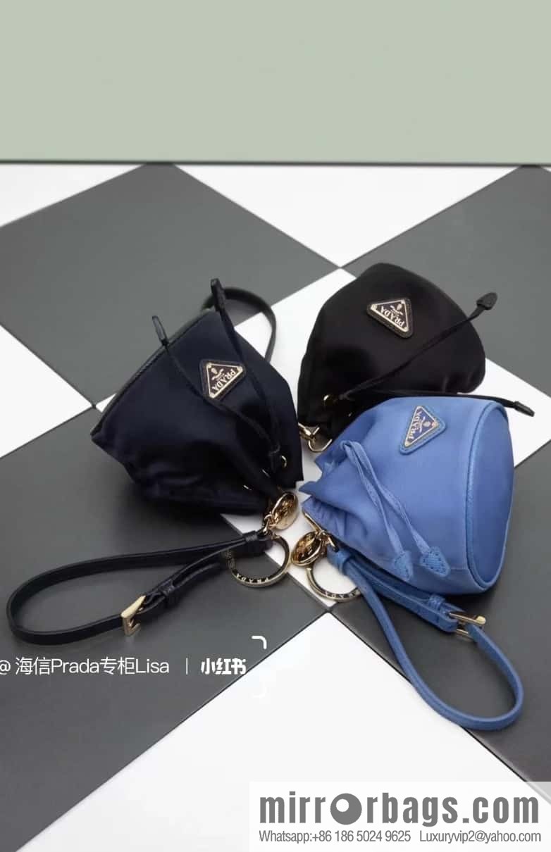 PRADA 🎉 mini bucket bag 🎉 1TT202 new 🎉 blue