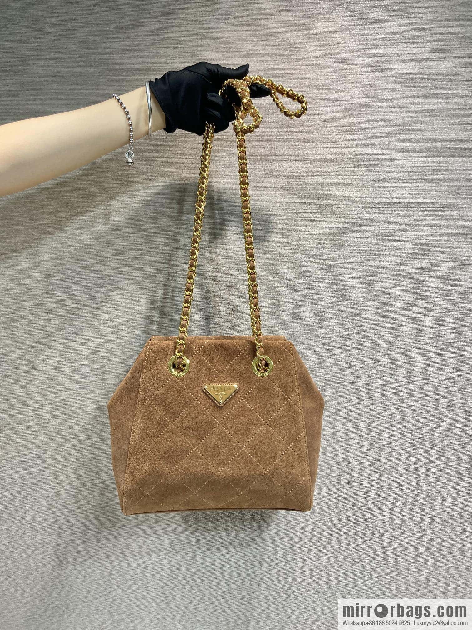 PRADA 🎉 medieval suede 🎉 1BD602 suede