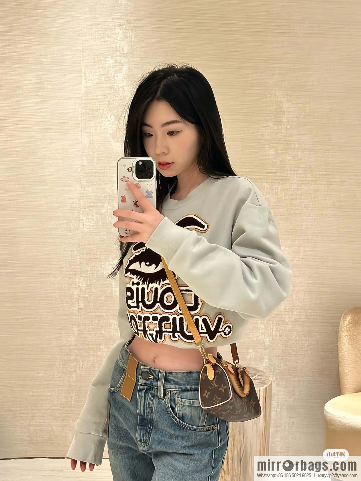LV ππππ ππππππ ππππ chip diamond beating code pillow bag series M81085