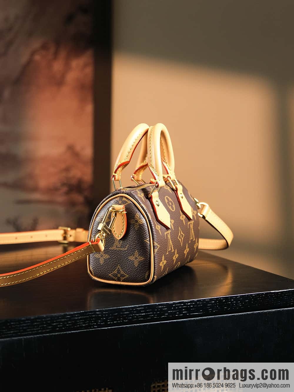LV ππππ ππππππ ππππ chip diamond beating code pillow bag series M81085