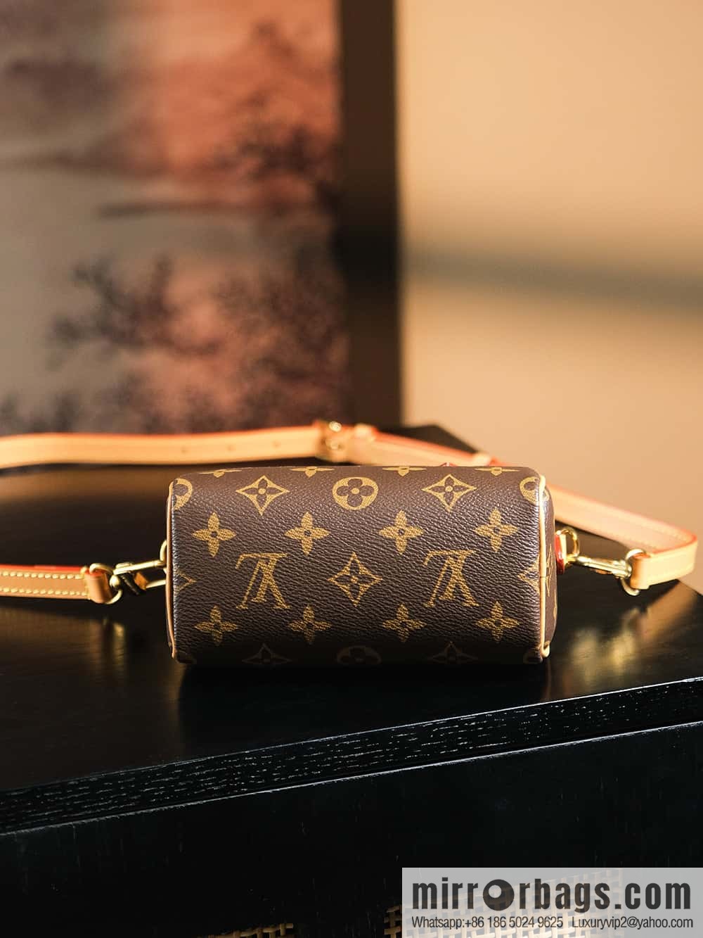LV ππππ ππππππ ππππ chip diamond beating code pillow bag series M81085
