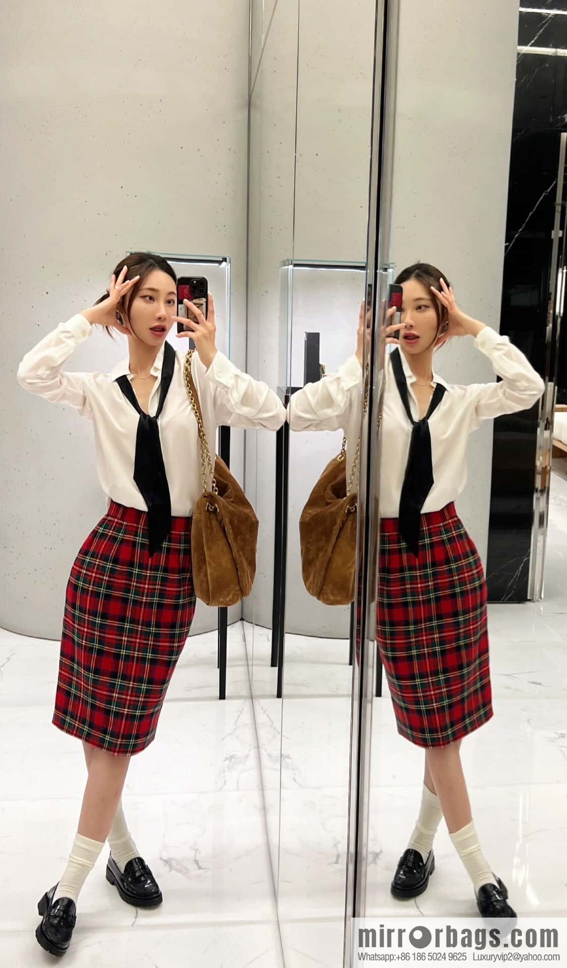 YSL 𝗝𝗔𝗠𝗜𝗘_ large suede handbag 742431