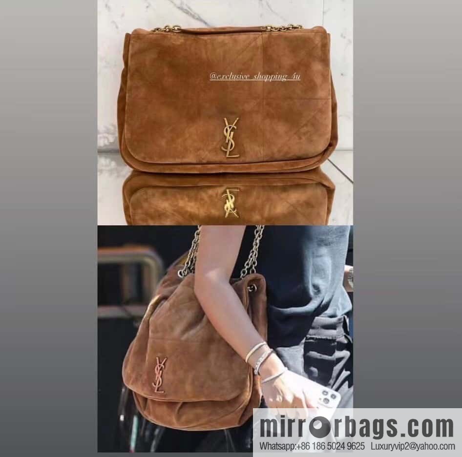 YSL 𝗝𝗔𝗠𝗜𝗘_ large suede handbag 742431