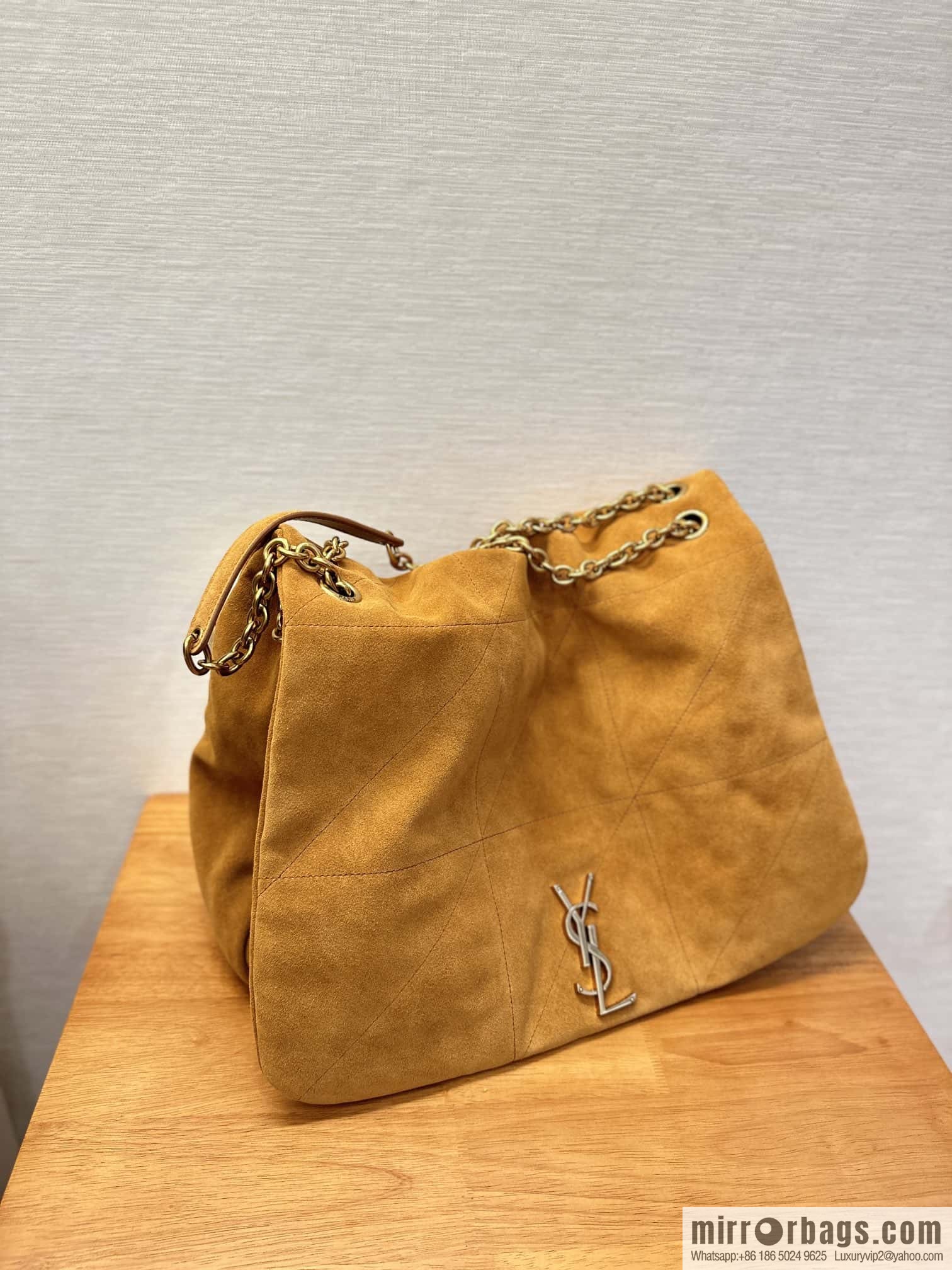 YSL 𝗝𝗔𝗠𝗜𝗘_ large suede handbag 742431