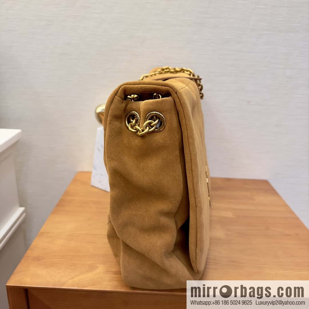 YSL 𝗝𝗔𝗠𝗜𝗘_ large suede handbag 742431