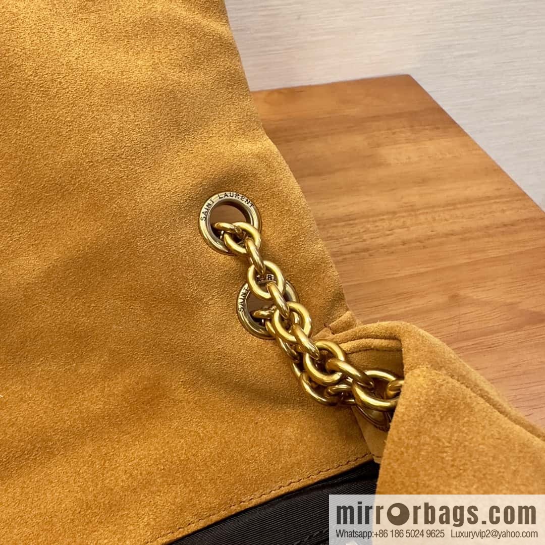 YSL 𝗝𝗔𝗠𝗜𝗘_ large suede handbag 742431