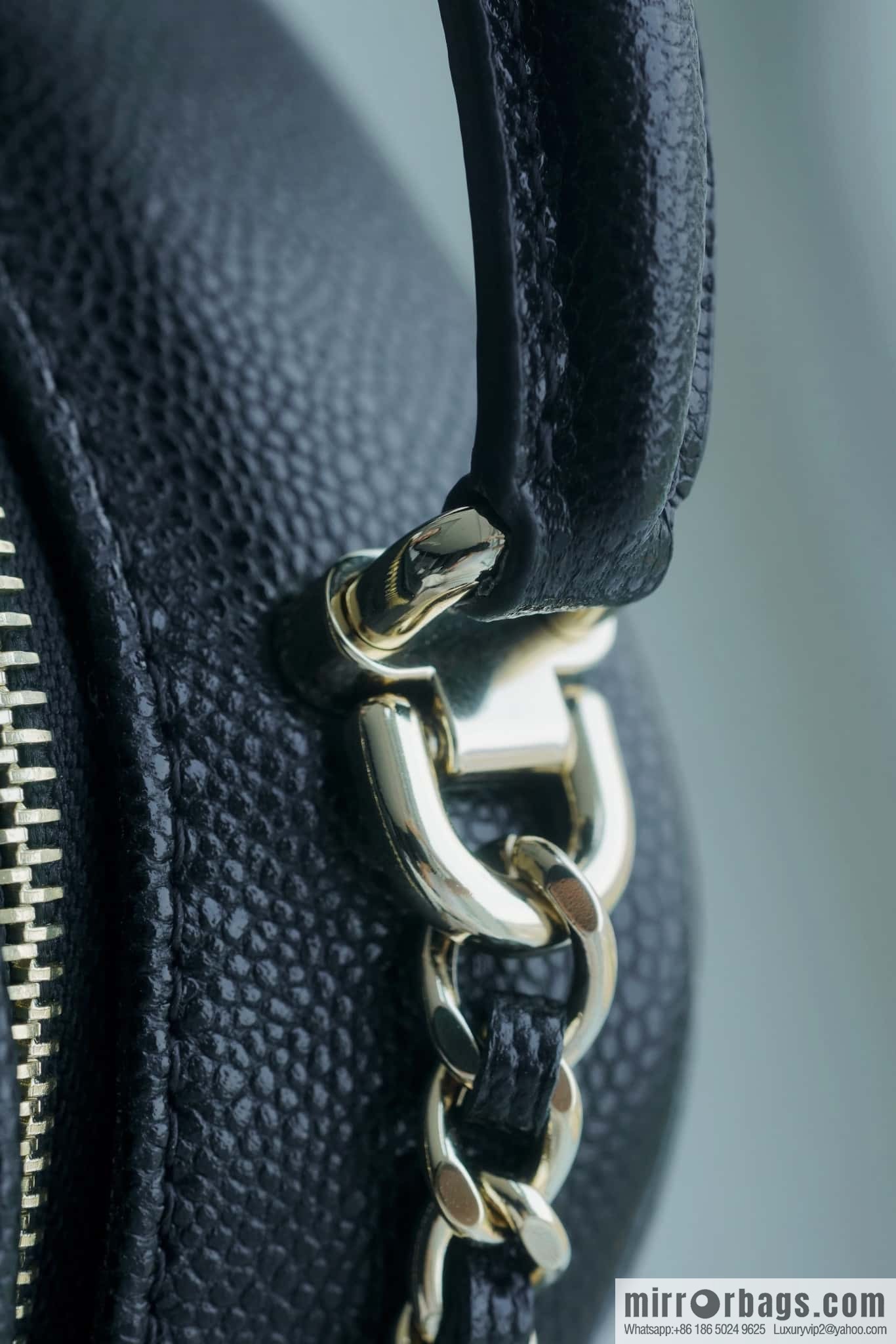 Chanel 24C mini backpack, black gold genuine leather AP3753 black
