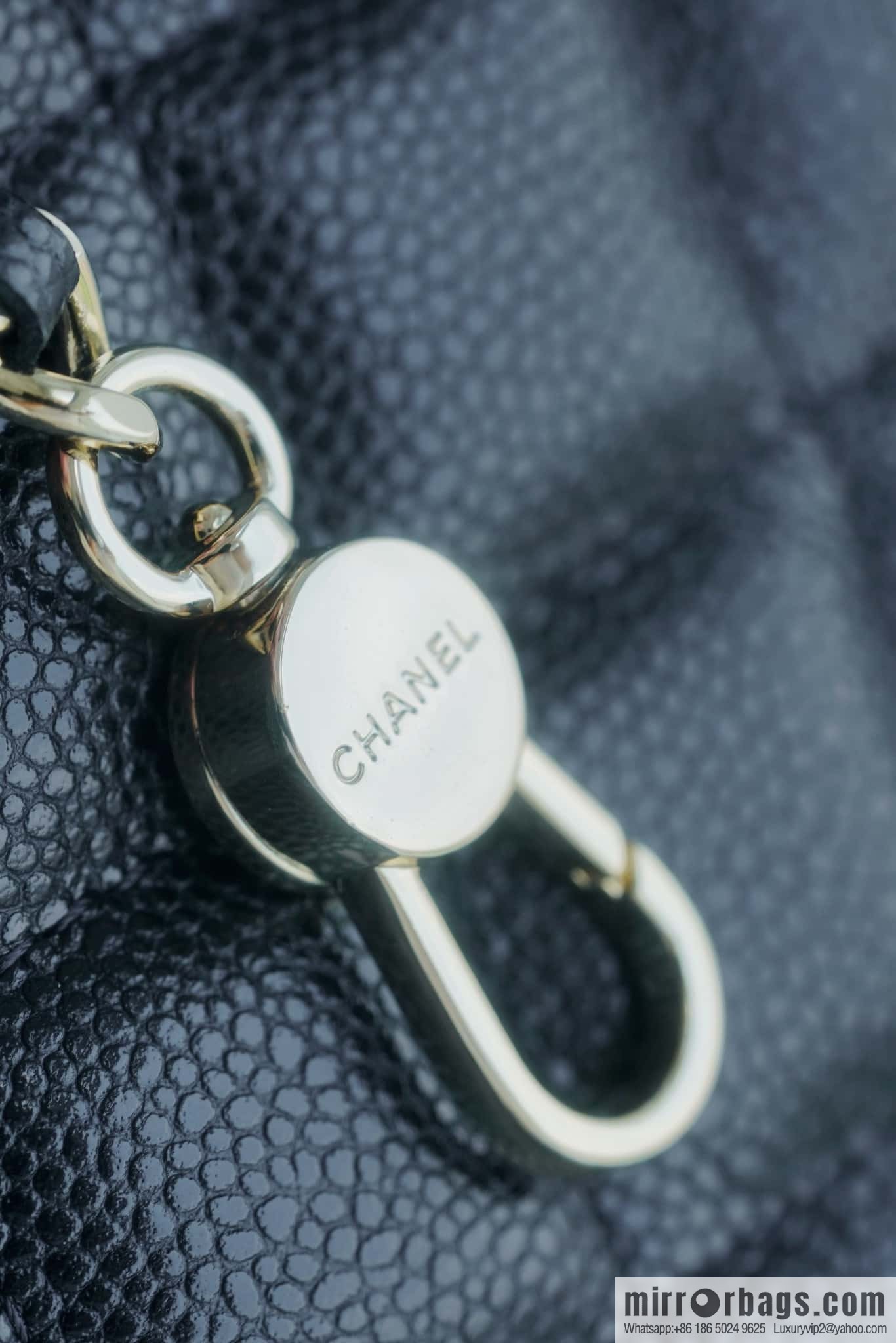 Chanel 24C mini backpack, black gold genuine leather AP3753 black