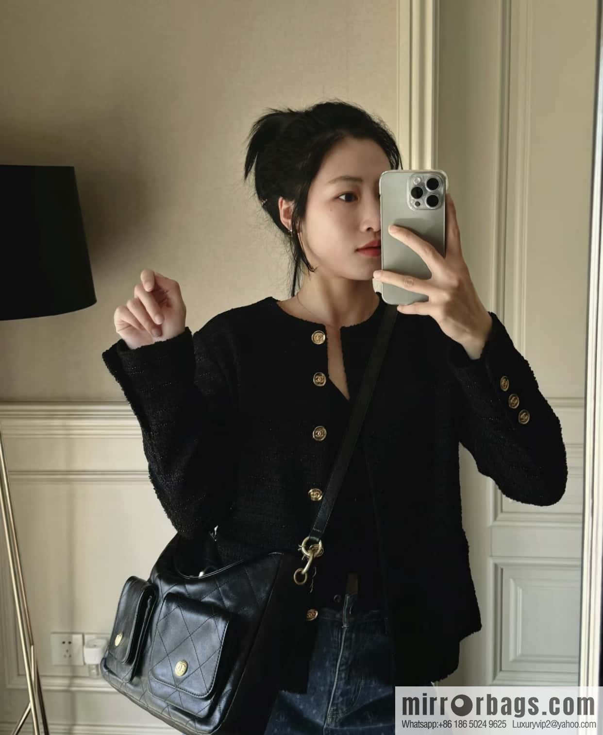 ππππ‘ππ πππ© ππππ messenger bag, large, black βΎοΈ AS4668