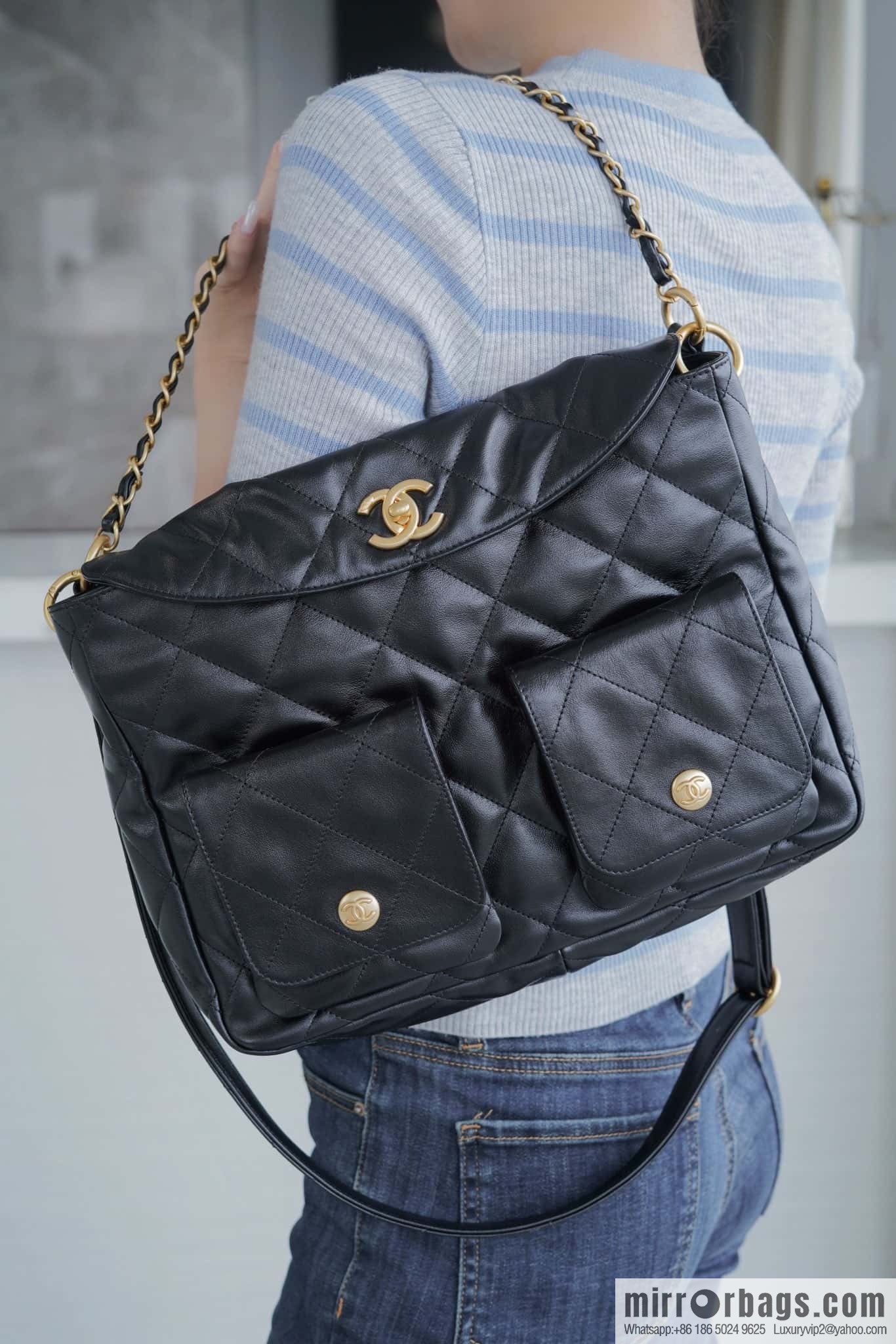 ππππ‘ππ πππ© ππππ messenger bag, large, black βΎοΈ AS4668