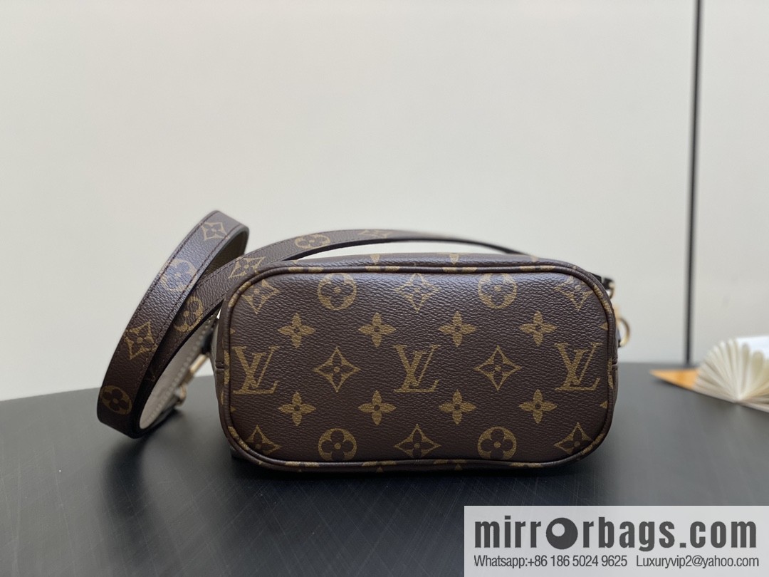 [Boutique‑grade] M12109 presbyopia khaki, shopping bag series Neverfull Bandoulière Inside Out BB handbag m12099 m12109
