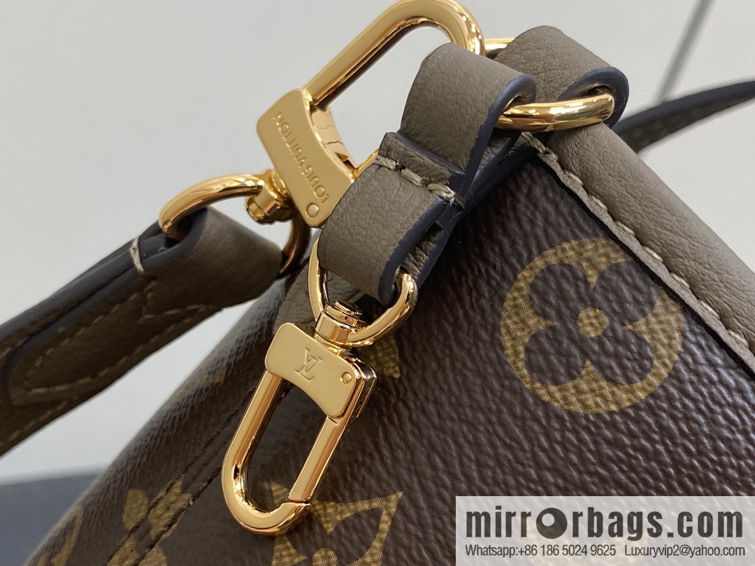 [Boutique‑grade] M12109 presbyopia khaki, shopping bag series Neverfull Bandoulière Inside Out BB handbag m12099 m12109