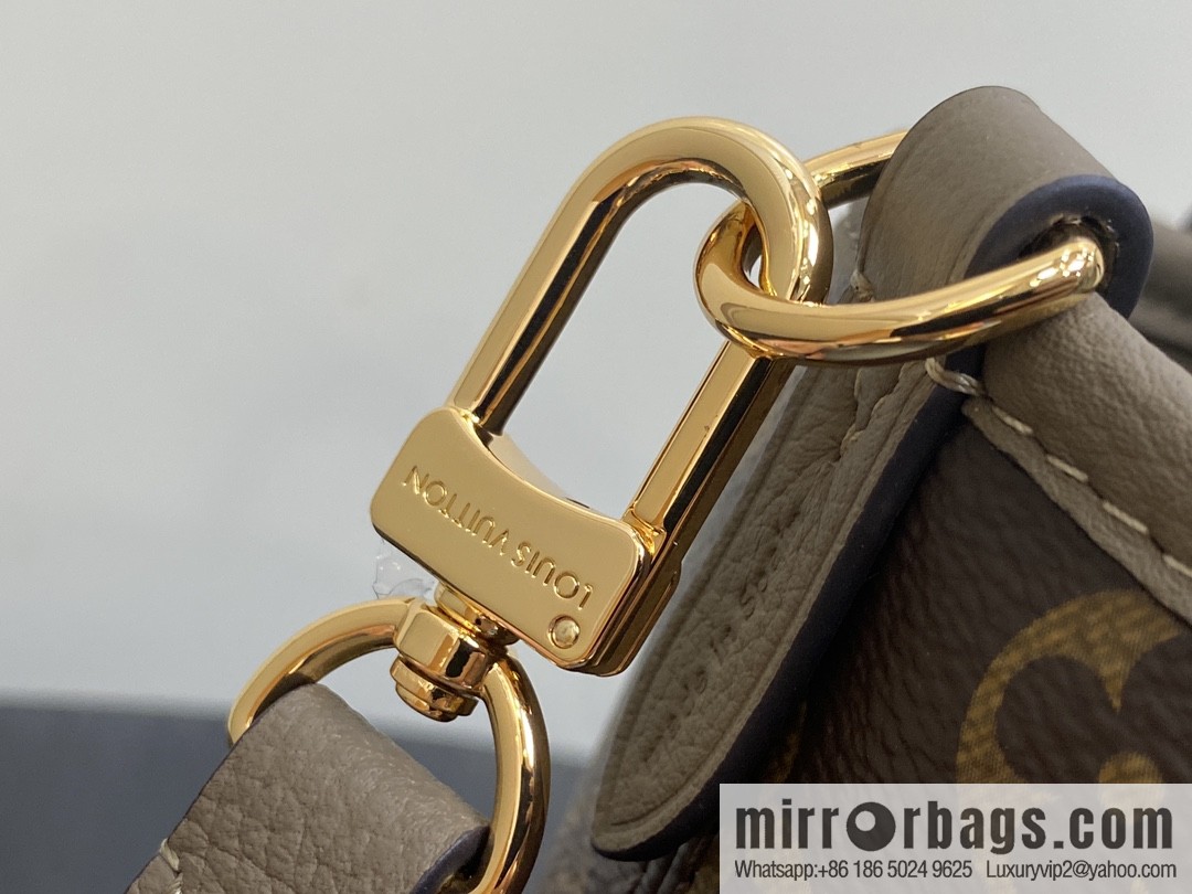 [Boutique‑grade] M12109 presbyopia khaki, shopping bag series Neverfull Bandoulière Inside Out BB handbag m12099 m12109