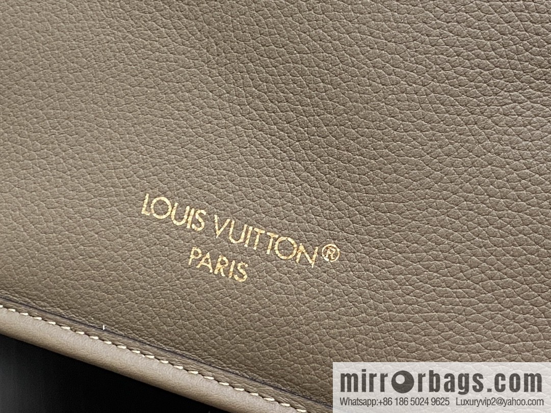 [Boutique‑grade] M12109 presbyopia khaki, shopping bag series Neverfull Bandoulière Inside Out BB handbag m12099 m12109
