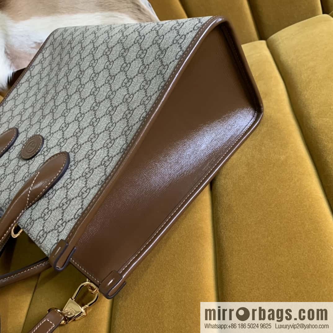 [Original leather 】𝗚𝘂𝗰𝗰𝗶 X 𝗗𝗶𝘀𝗻𝗲𝘆 659983 tote bag