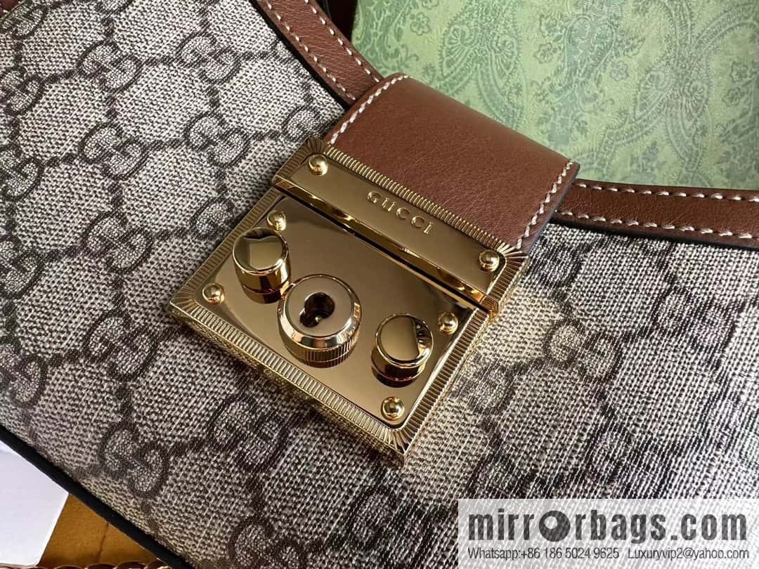 [Original Leather] Beige and Ebony GG Supreme Canvas 811705