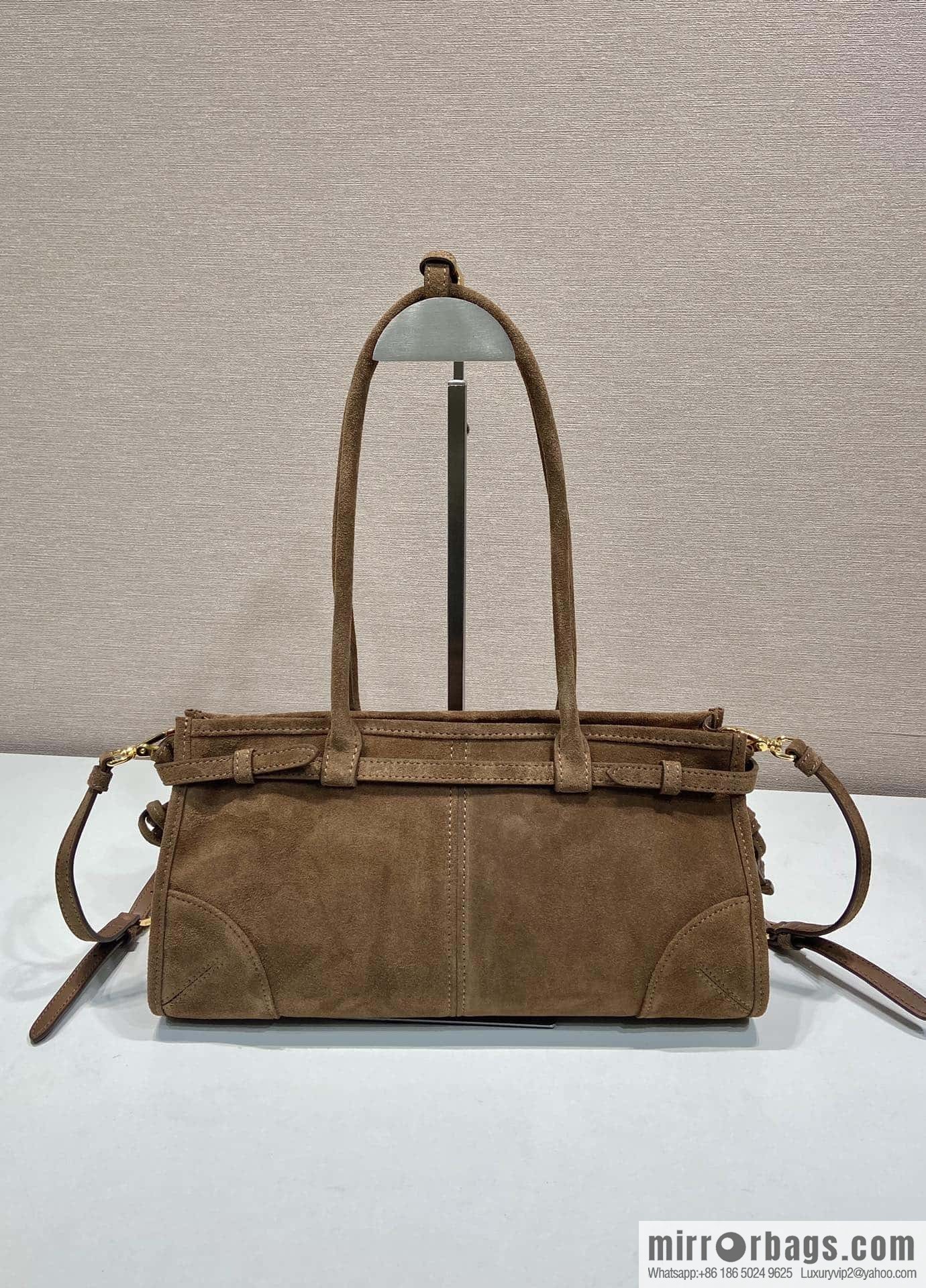 PRADA 🎉 LusSo lf 🎉 1BA426 🎉🎉 dark brown