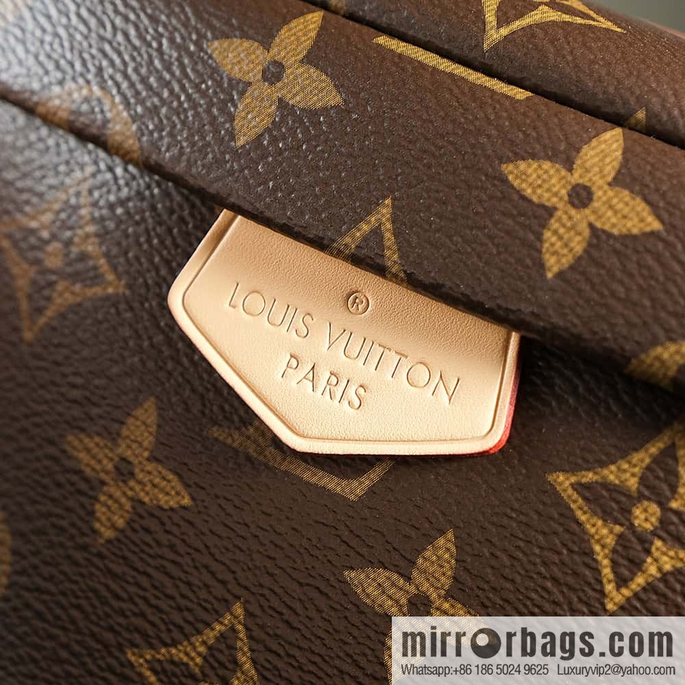 LV ππππππ chip diamond beating code fanny pack series #M