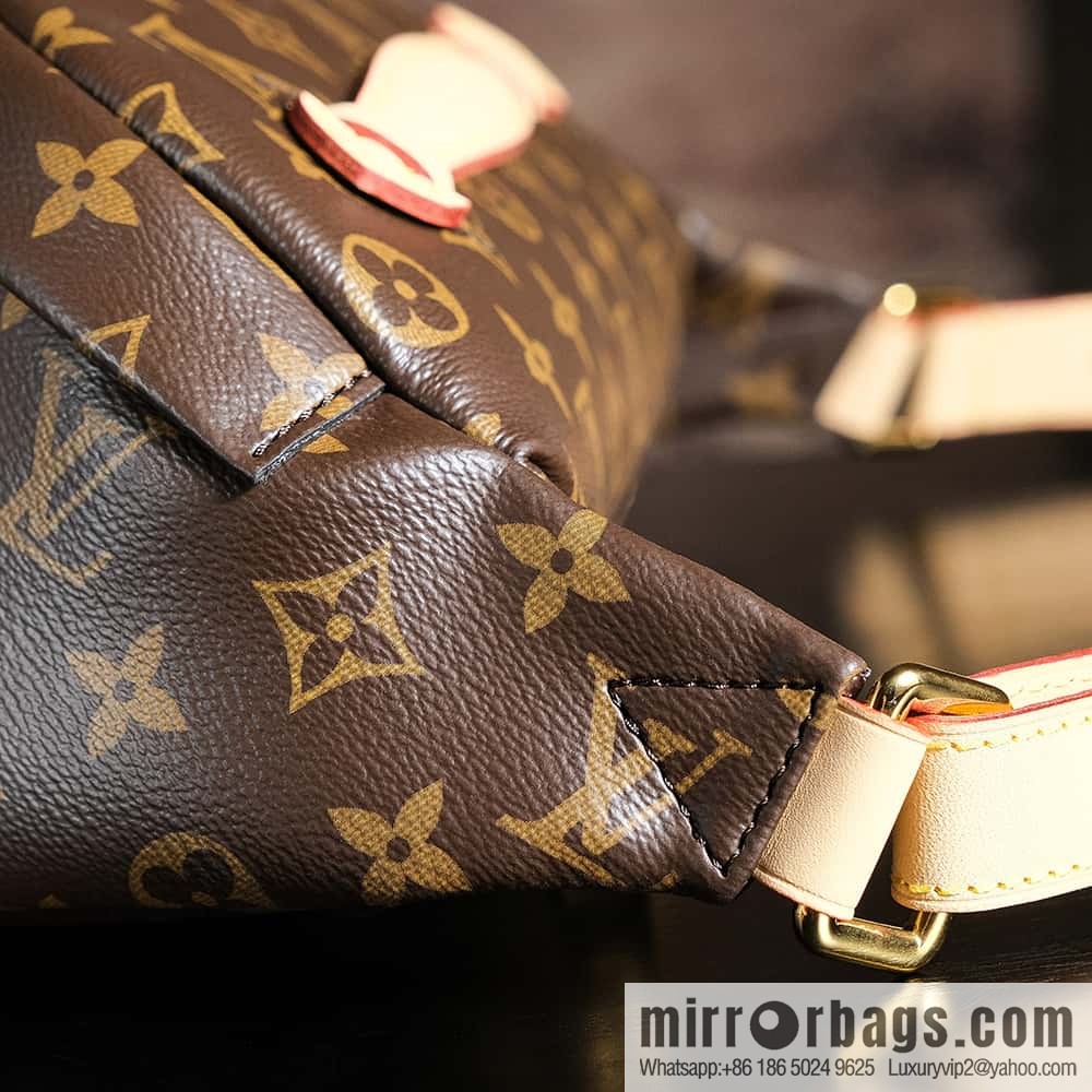 LV ππππππ chip diamond beating code fanny pack series #M