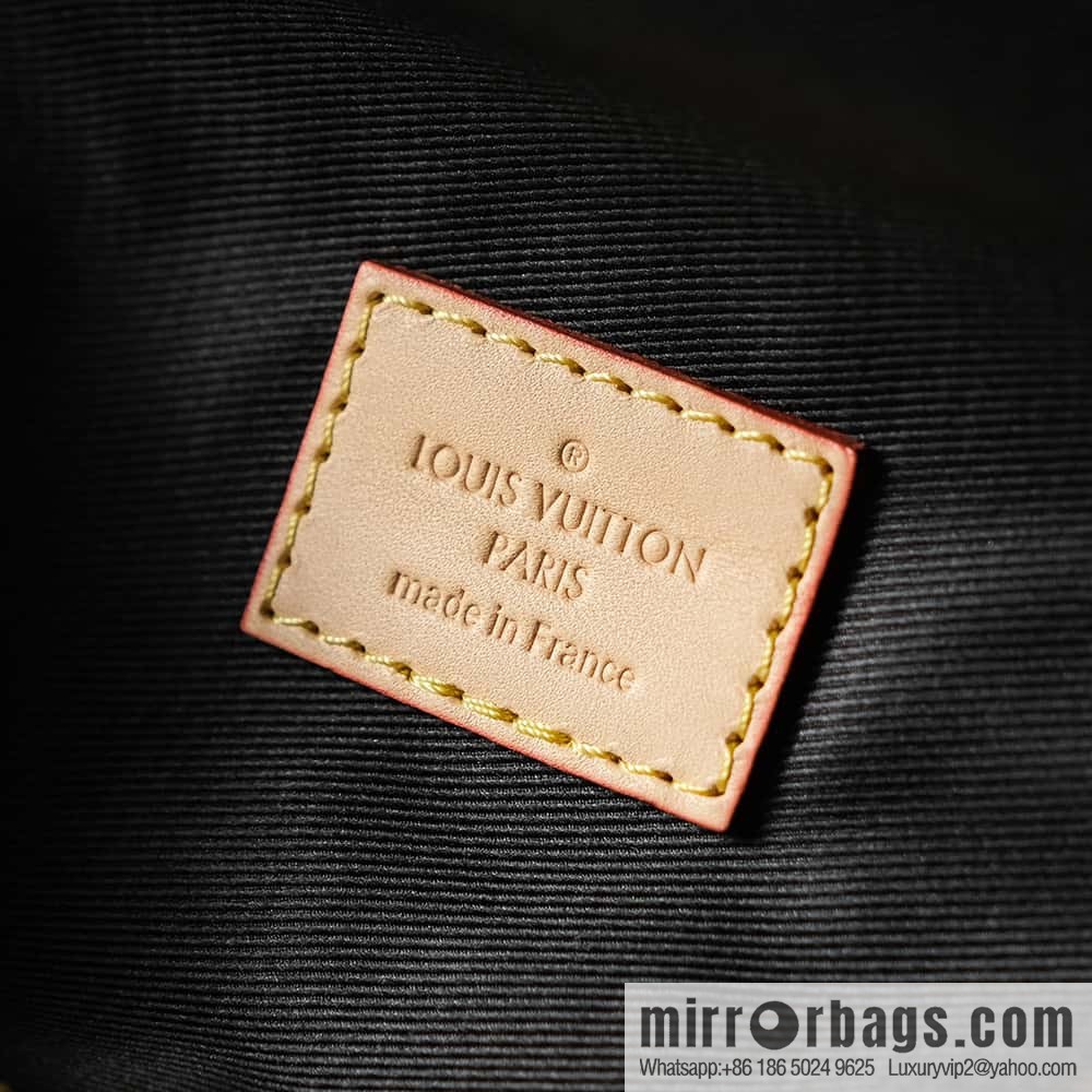 LV ππππππ chip diamond beating code fanny pack series #M