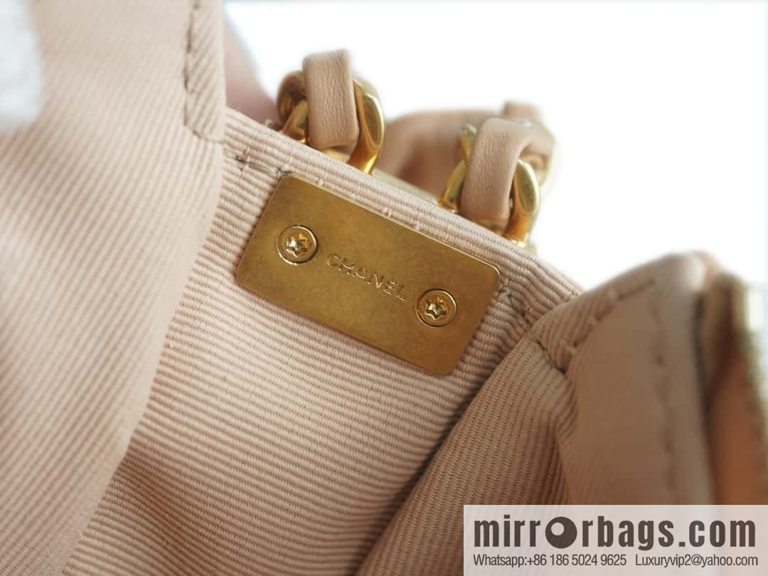 ๐๐๐๐ก๐๐ ๐ฎ๐ฏ๐ธ โถโพ๐๐๐๐ small milk tea apricot, genuine leather AP3647