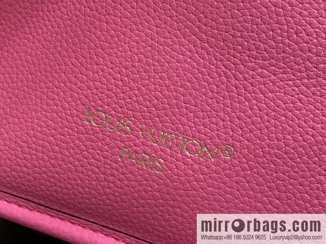 [Boutique‑grade] M12106 presbyopia rose red, double-sided shopping bag series Neverfull Bandoulière Inside Out BB handbag