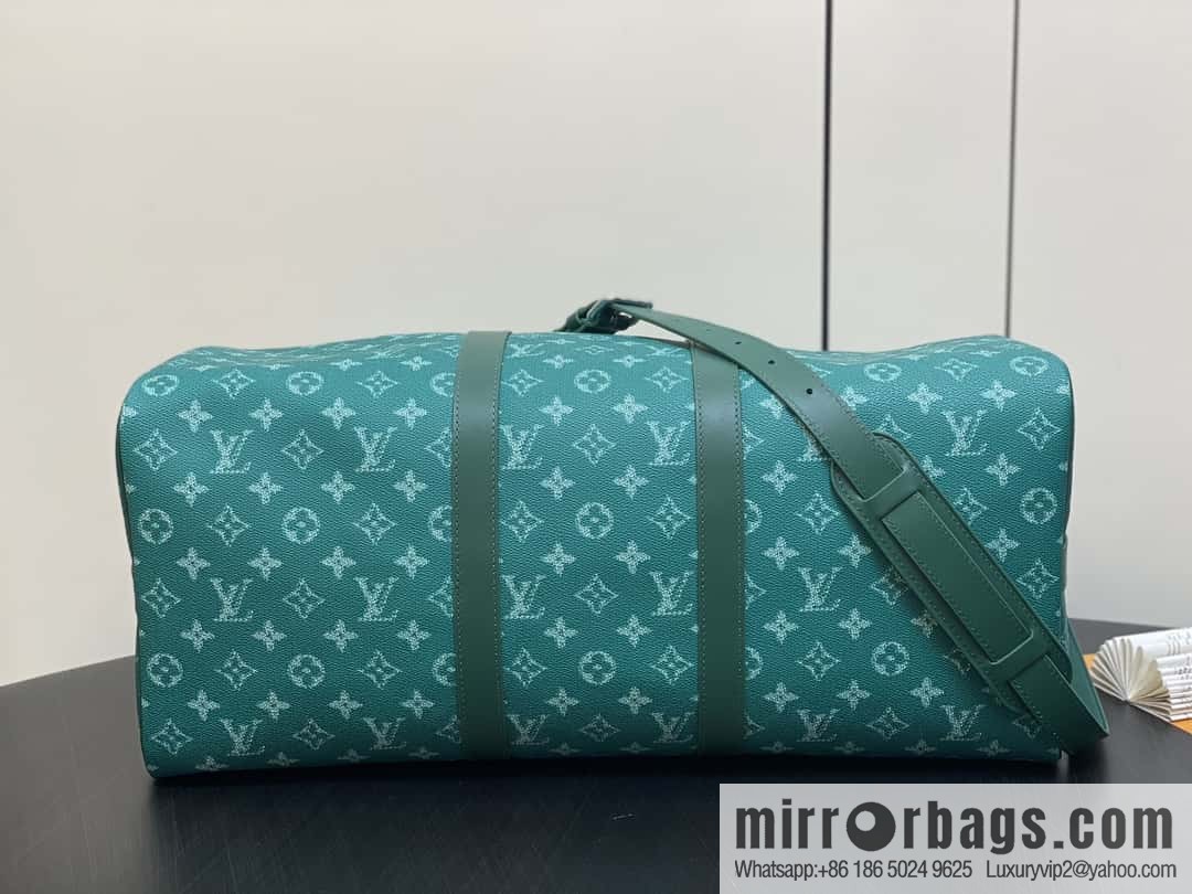 [Boutique‑grade] M11541 green, travel bag series, the new KEEPALL BANDOULIZRE 50 travel bag of the season