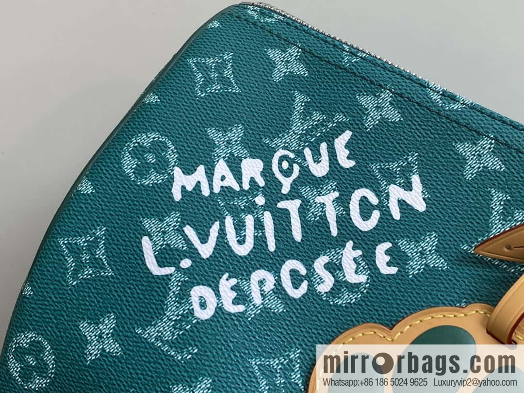 [Boutique‑grade] M11541 green, travel bag series, the new KEEPALL BANDOULIZRE 50 travel bag of the season