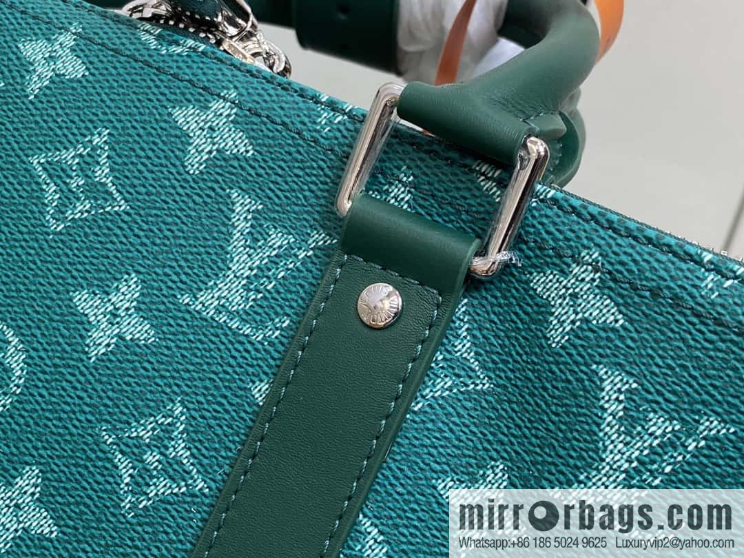 [Boutique‑grade] M11541 green, travel bag series, the new KEEPALL BANDOULIZRE 50 travel bag of the season