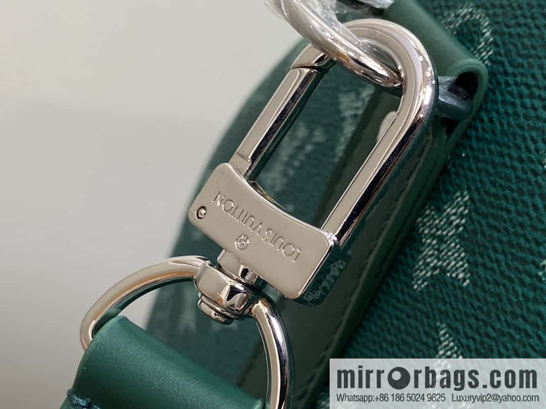 [Boutique‑grade] M11541 green, travel bag series, the new KEEPALL BANDOULIZRE 50 travel bag of the season