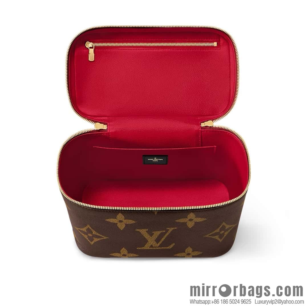 [Boutique‑grade] M47212 yellow flower, cosmetic bag series NEW Nice BB cosmetic bag