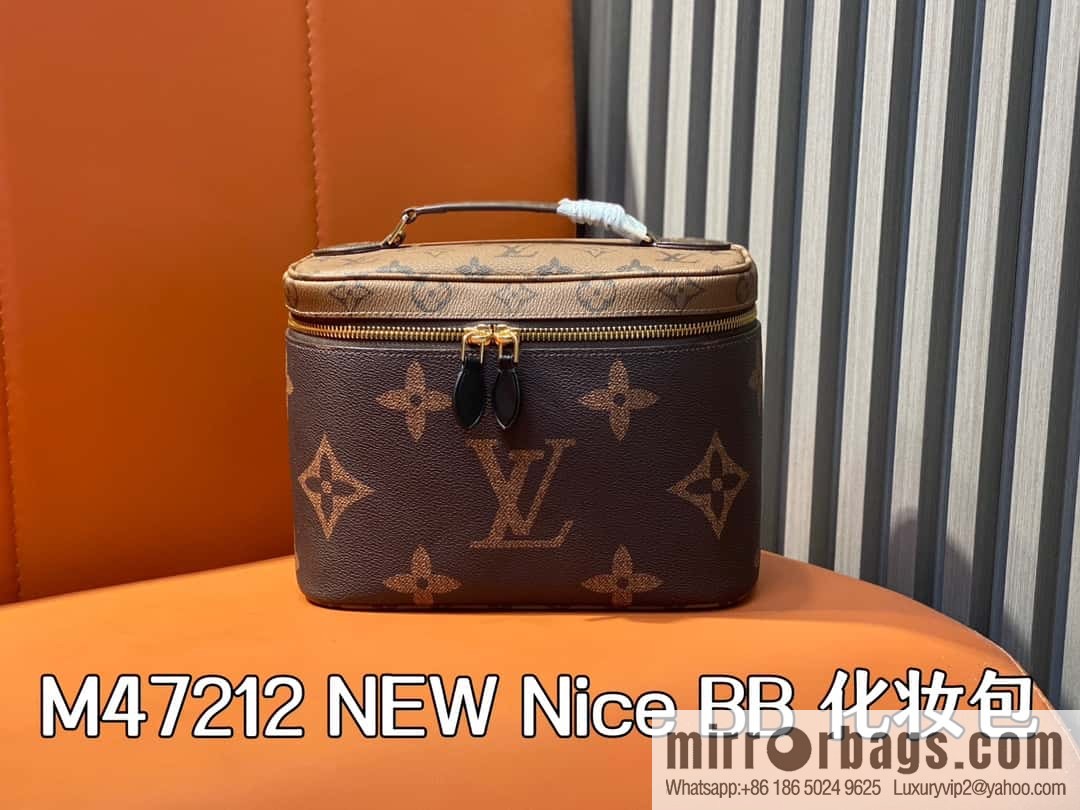 [Boutique‑grade] M47212 yellow flower, cosmetic bag series NEW Nice BB cosmetic bag