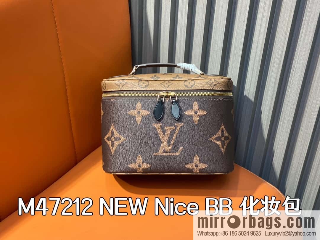 [Boutique‑grade] M47212 yellow flower, cosmetic bag series NEW Nice BB cosmetic bag