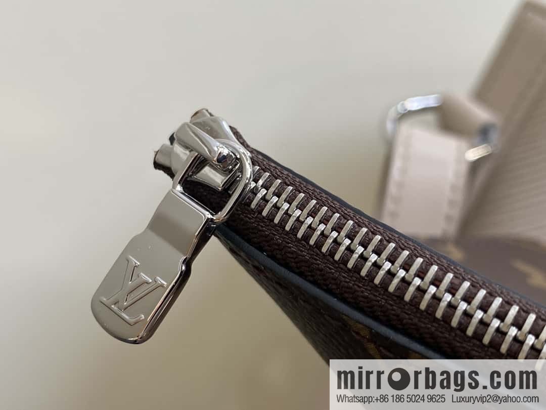 [Boutique‑grade] M12848 quartz white/large, water ripple bucket bag series Noe MM bucket bag