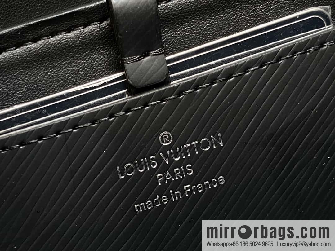[Boutique‑grade] M25336 black, Darth Vader water ripple chain bag Twist West handbag M24549 24603