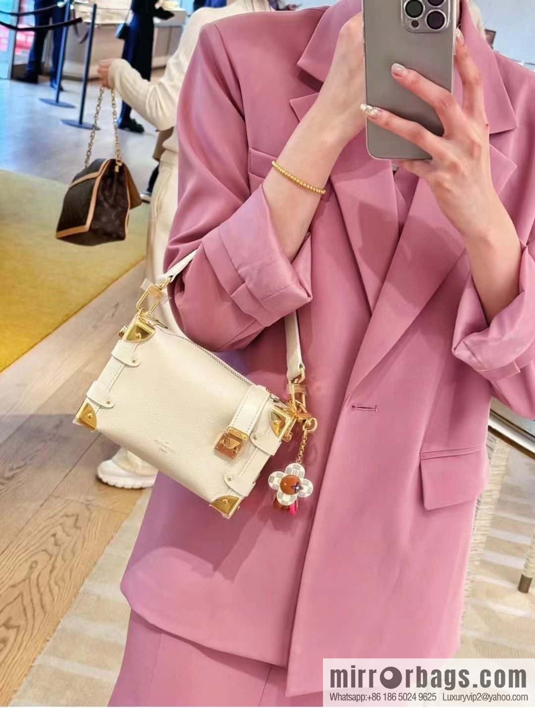 LV M23915 SIDE TRUNK small handbag