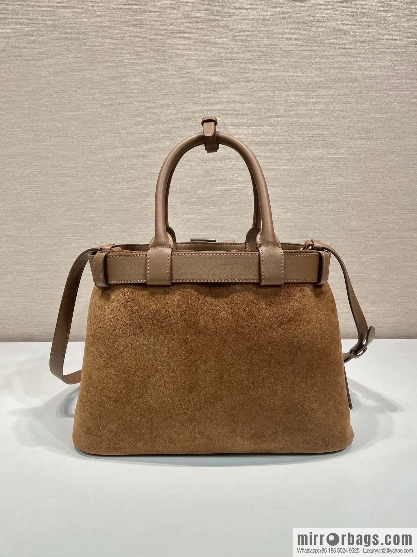 PRADA 🎉 new women's bag 🎉 1BA434 fleece leather🎉🎉