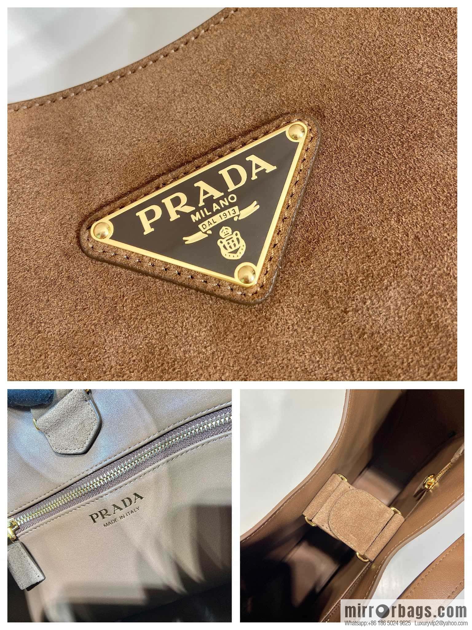 PRADA 🎉 Suede Cleo 🎉 1 BC 181 New oversized messenger bag