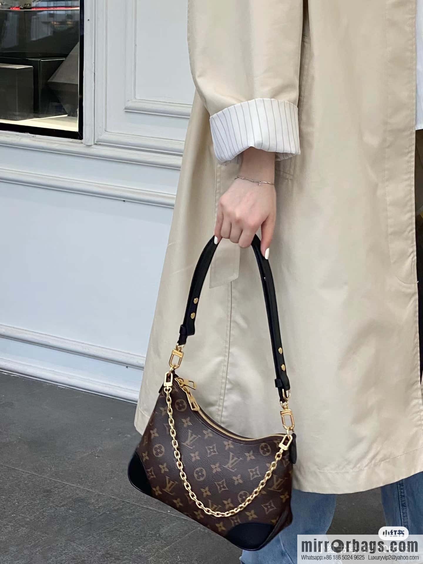 LV ππππππππ chip diamond beating horn series #M