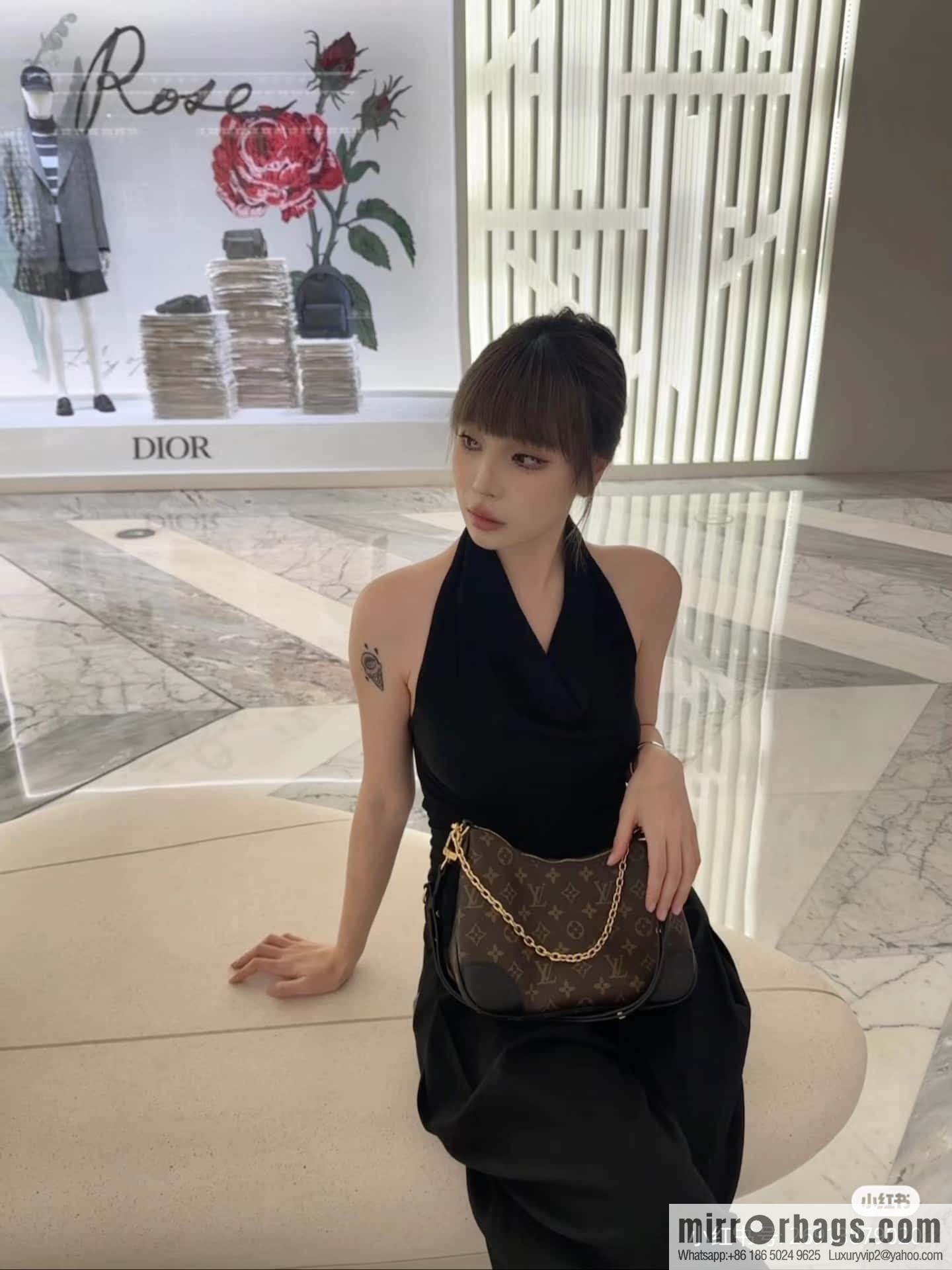 LV ππππππππ chip diamond beating horn series #M
