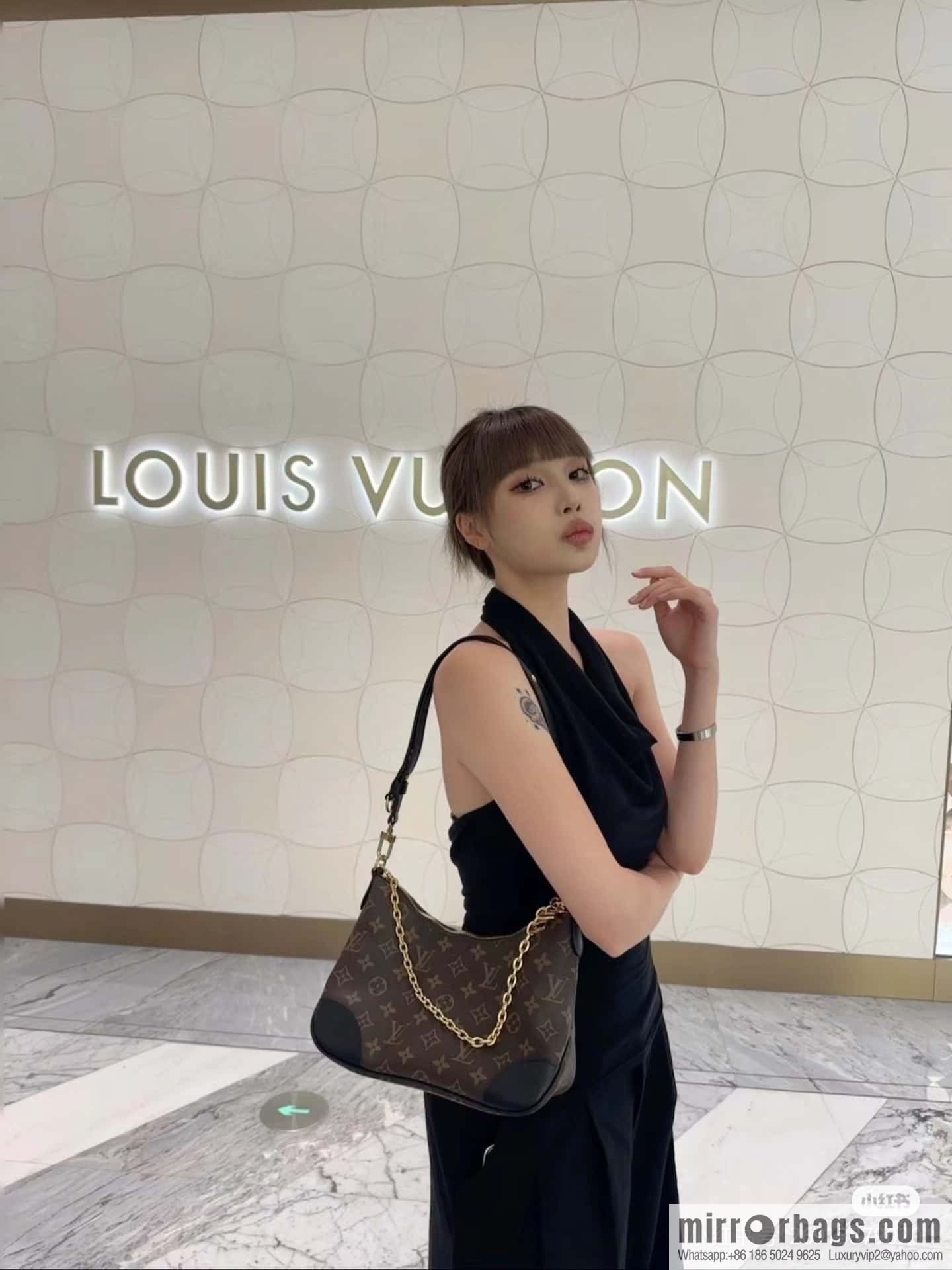 LV ππππππππ chip diamond beating horn series #M