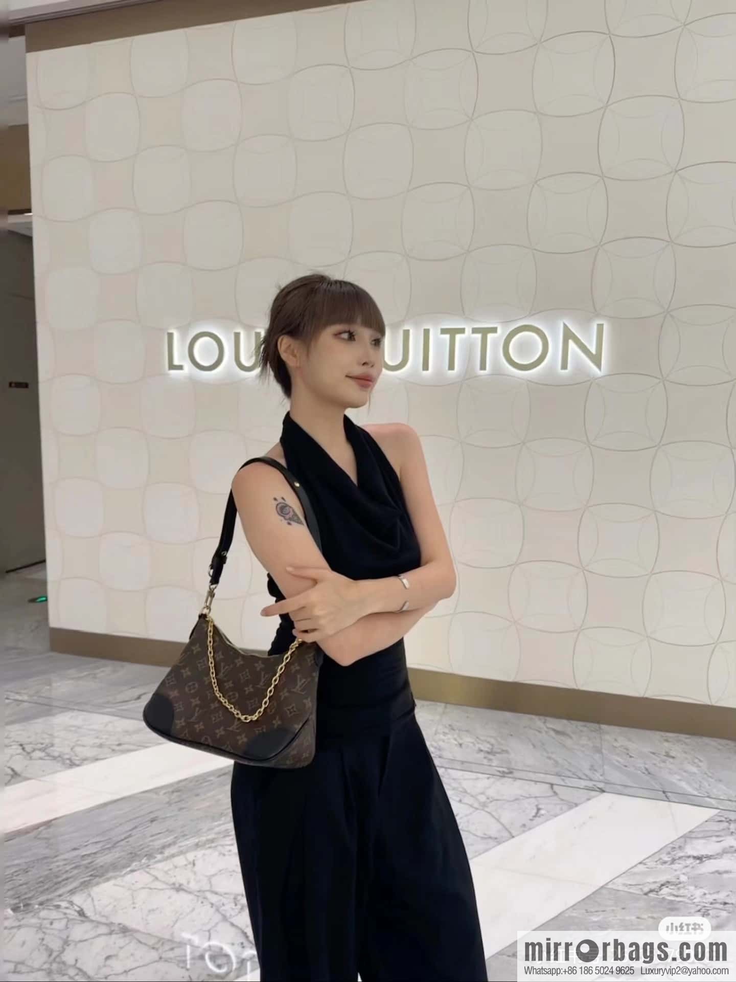 LV ππππππππ chip diamond beating horn series #M
