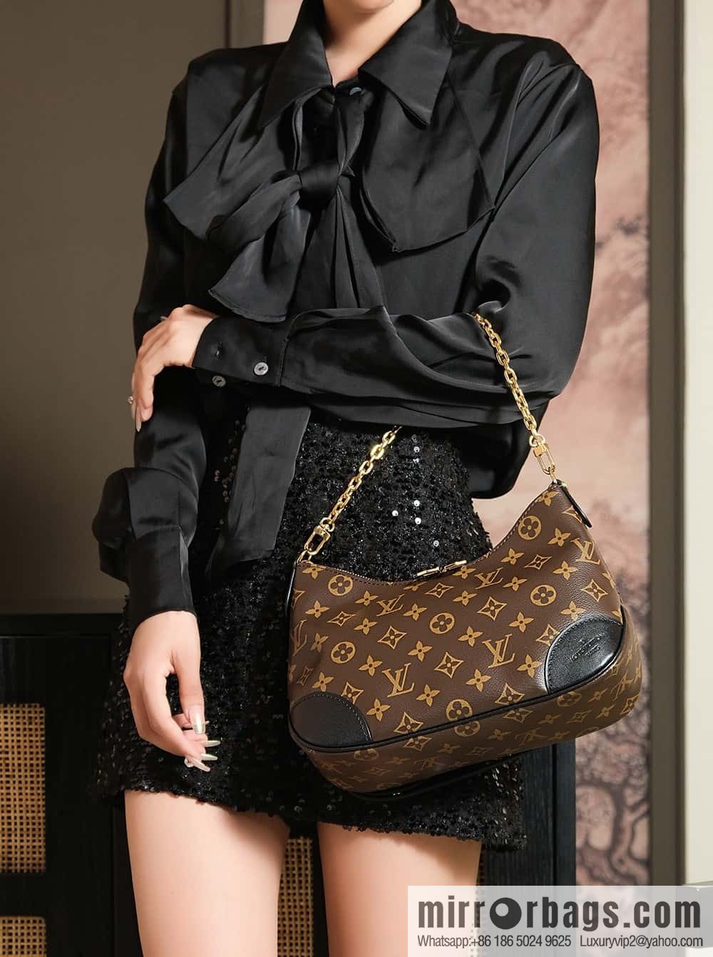 LV ππππππππ chip diamond beating horn series #M