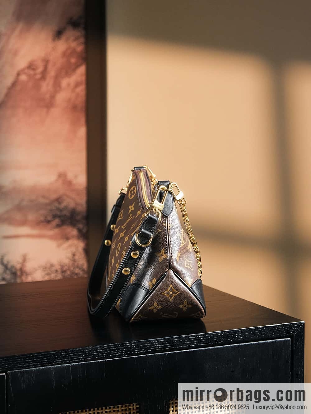 LV ππππππππ chip diamond beating horn series #M