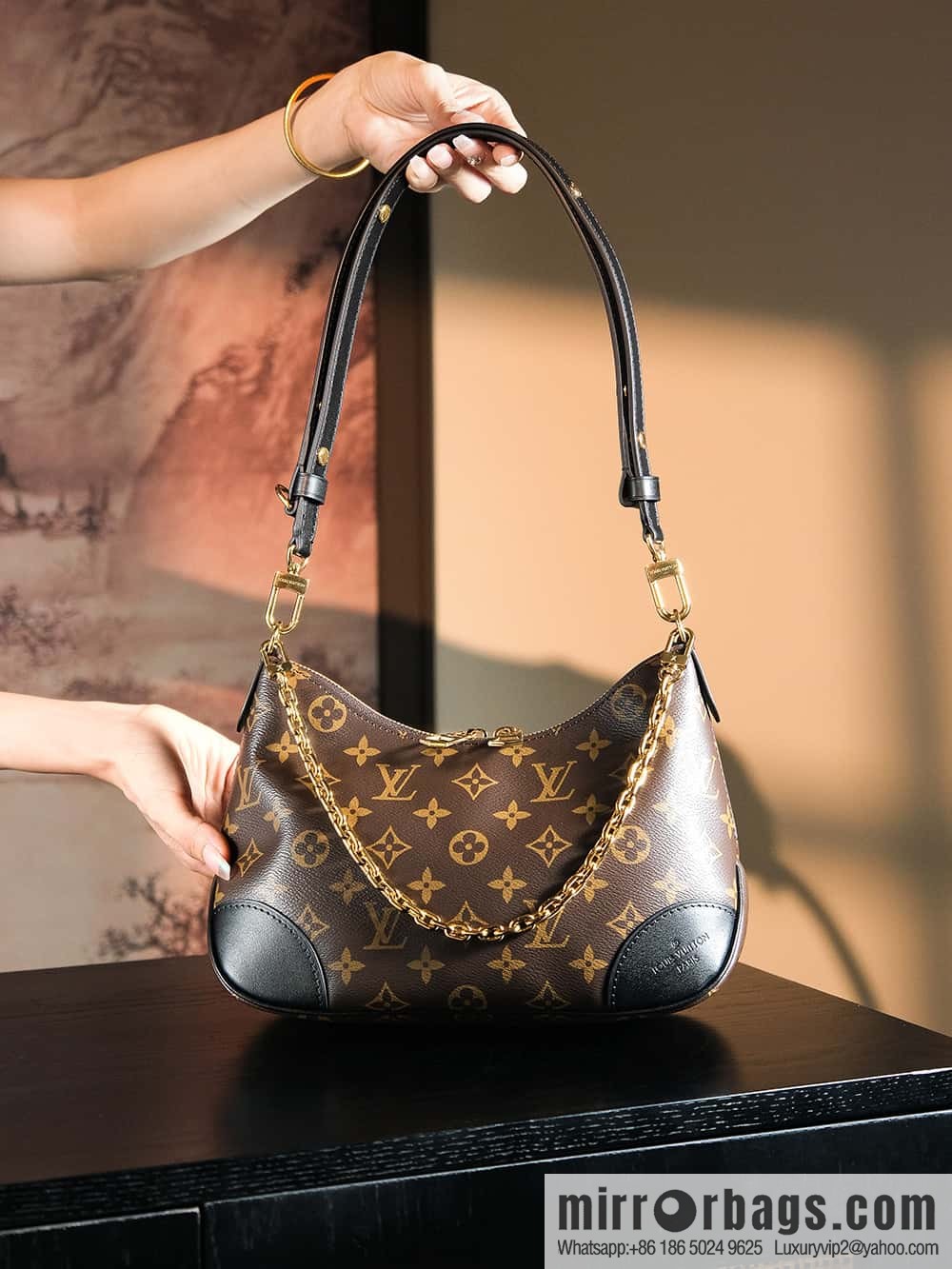 LV ππππππππ chip diamond beating horn series #M