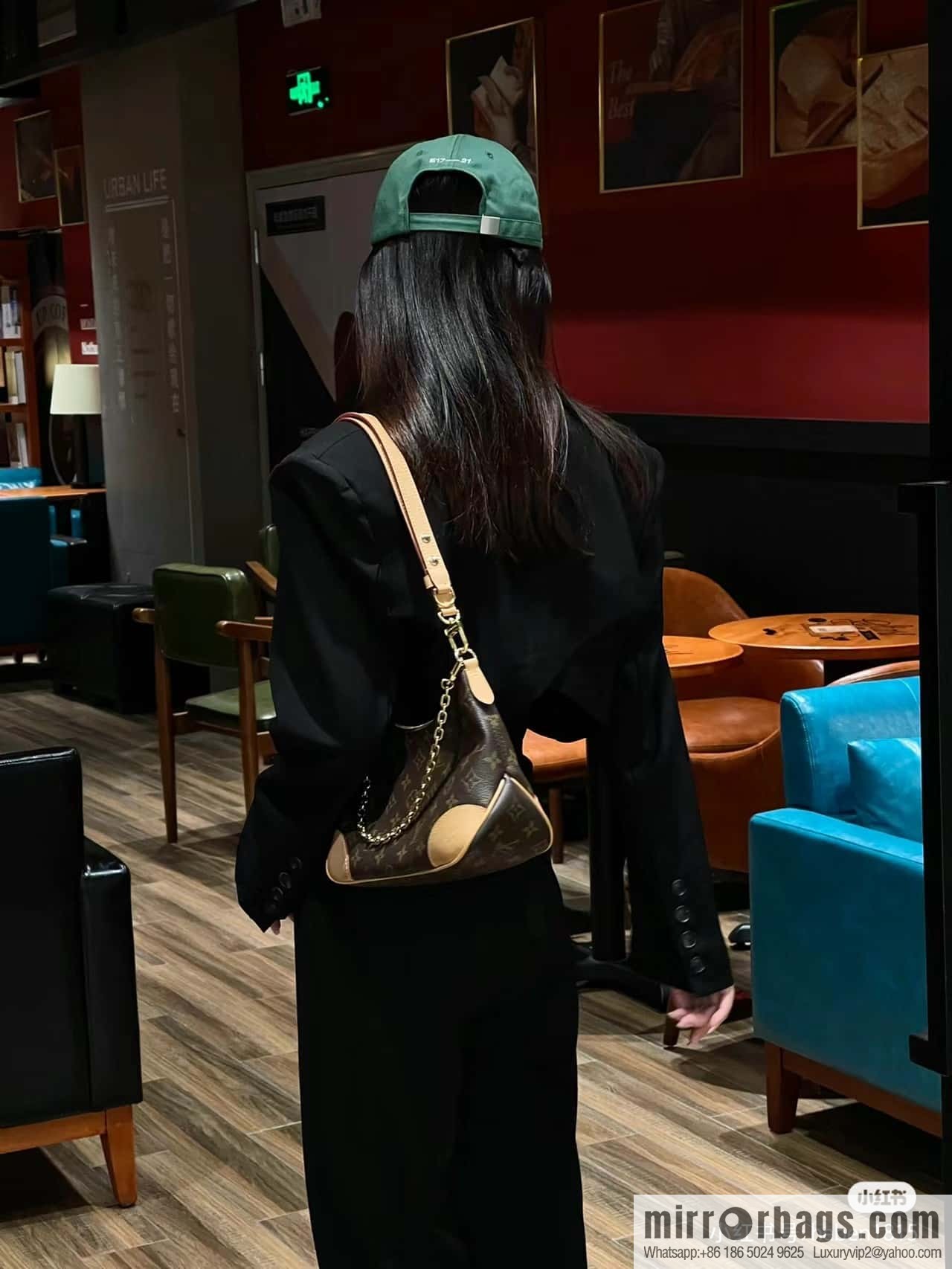LV ππππππππ chip diamond beating horn series #M