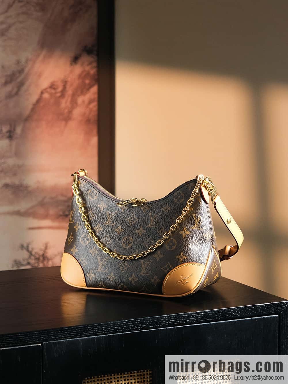 LV ππππππππ chip diamond beating horn series #M
