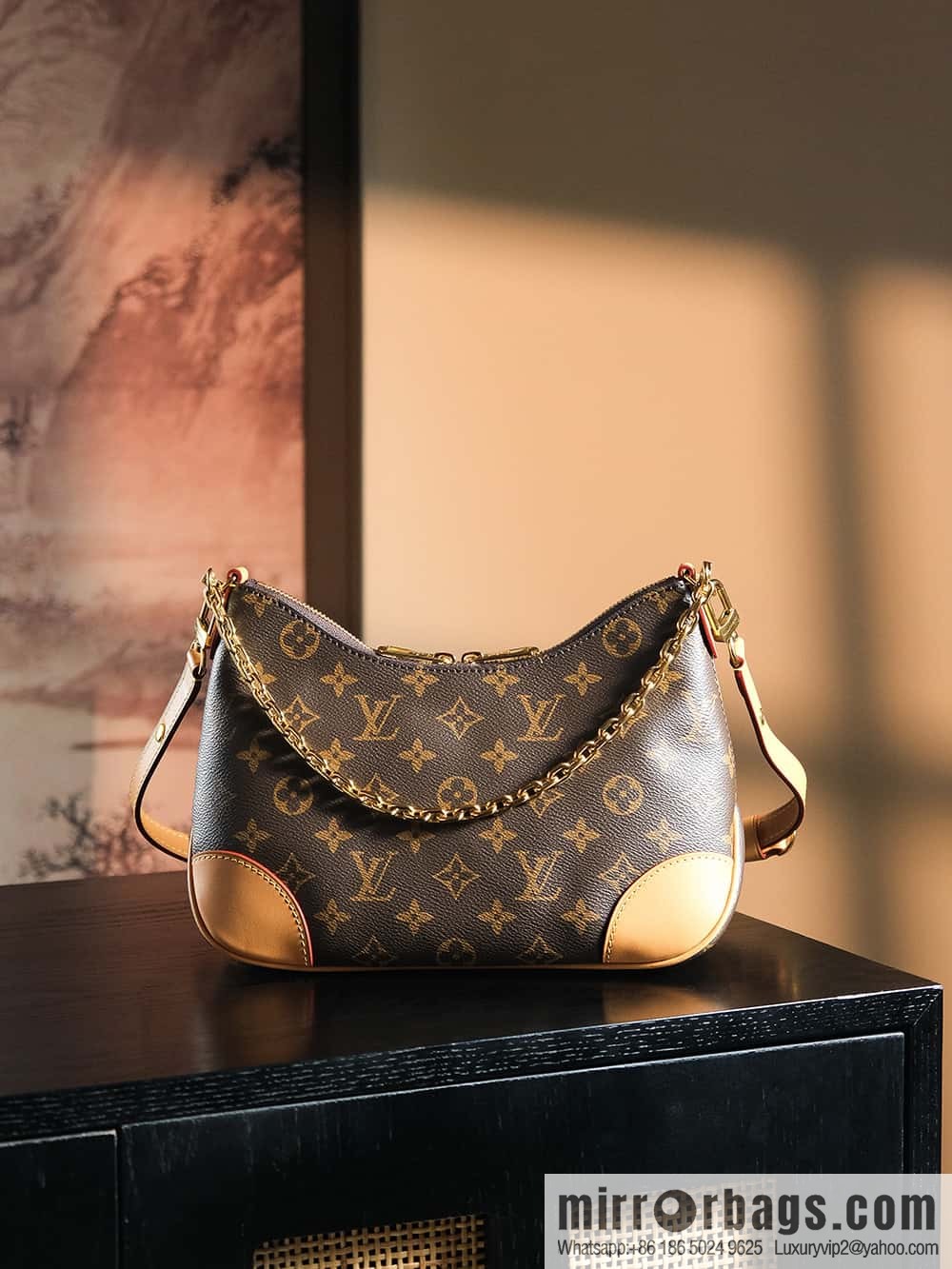 LV ππππππππ chip diamond beating horn series #M